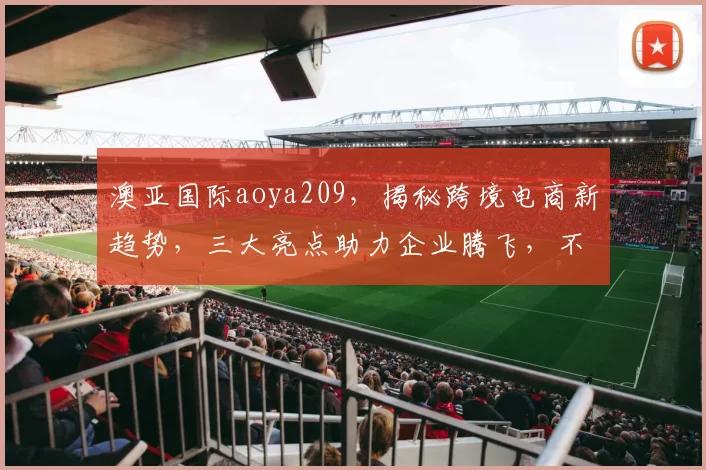 澳亚国际aoya209，揭秘跨境电商新趋势，三大亮点助力企业腾飞，不容错过