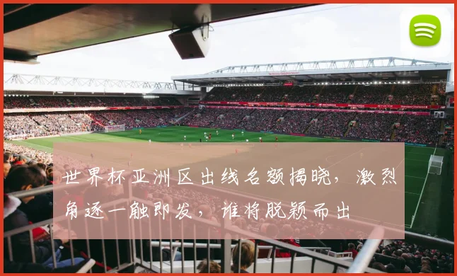 世界杯亚洲区出线名额揭晓，激烈角逐一触即发，谁将脱颖而出