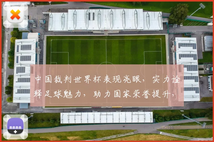 中国裁判世界杯表现亮眼，实力诠释足球魅力，助力国家荣誉提升，
